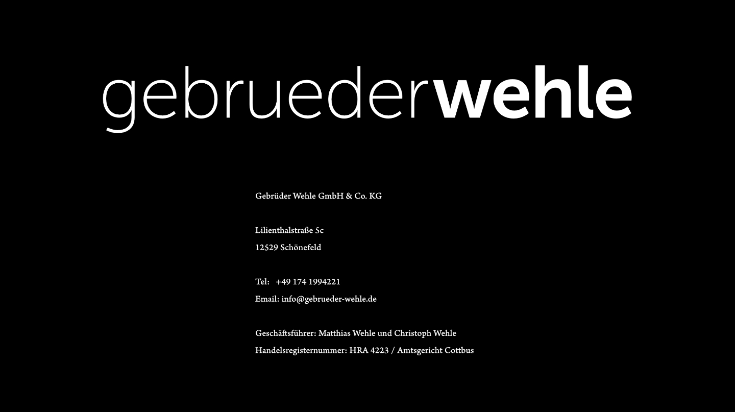 Logo der Gebrueder Wehle